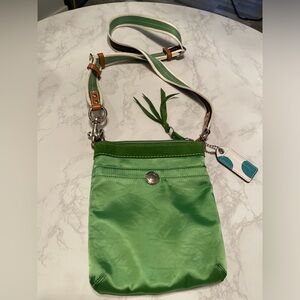 Coach Satin Crossbody Purse